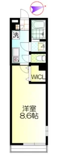 ウィンレックス北小金【3階】の間取り