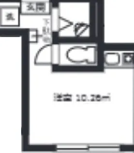 SpiLytus北千住【2階】の間取り