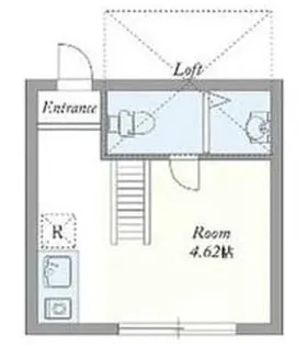 Grand Studio新都心【1階】の間取り