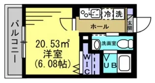 rapa堀切菖蒲園【2階】の間取り