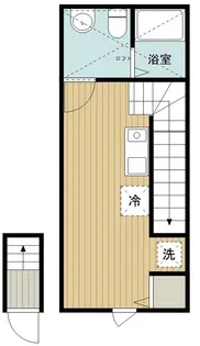 アルページュ八潮【2階】の間取り