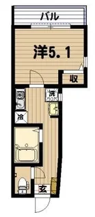 サンフィールド新小岩【1階】の間取り