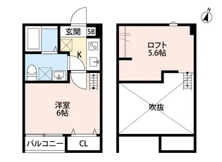 スリジエ 松戸【2階】の間取り