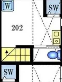 サークルハウス青砥壱番館【2階】の間取り