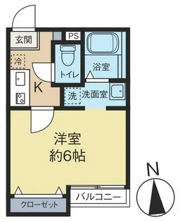 ヴィラ—ト東浦和【2階】の間取り