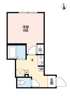 ラウレア五反野(ラウレアゴタンノ)【1階】の間取り