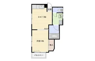 メゾン ド 東大宮【2階】の間取り