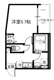 エバンス船堀【2階】の間取り