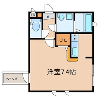 暫草【2階】の間取り