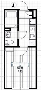 ルミノソ柴又【2階】の間取り