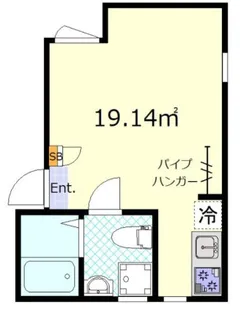 ルーエ亀有【2階】の間取り