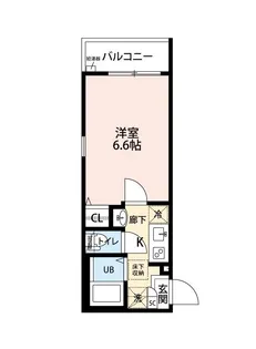 グランクオール金町【2階】の間取り
