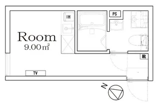 BoaSorte町屋【1階】の間取り