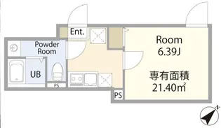 エテルノヴァローレ草加Ⅲ【1階】の間取り