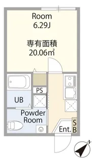 エテルノヴァローレ草加Ⅲ【2階】の間取り