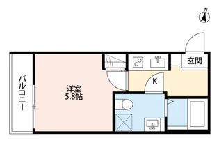 kakura【2階】の間取り