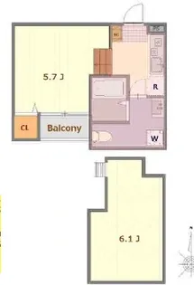 el Casa 日進【1階】の間取り