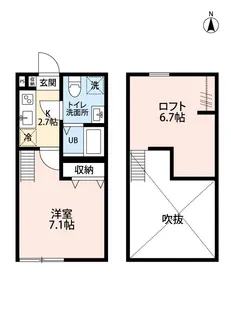Consolatoria 扇大橋(コンソラトーリア オウギオオハシ)【1階】の間取り