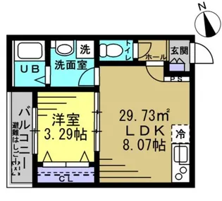 AJ春日部【2階】の間取り