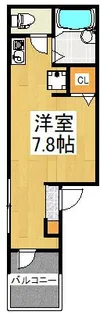 ブロリー大宮【2階】の間取り
