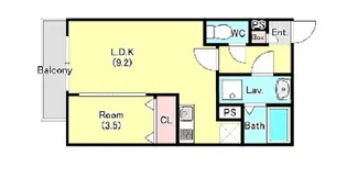 ジーメゾン岩槻モデラート【2階】の間取り