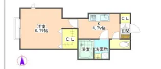プレシオール蕨【2階】の間取り