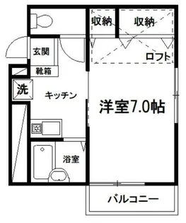 サンシャインⅡ【2階】の間取り