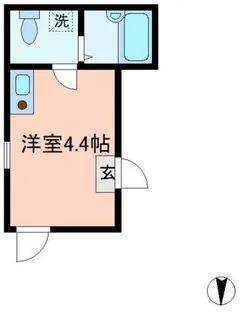 ゼネラルハイツ南花畑【2階】の間取り