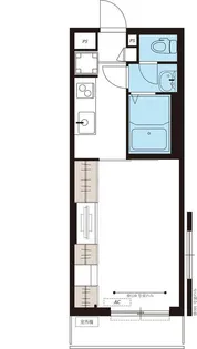 リブリ・ウィスタリア【1階】の間取り