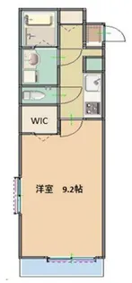 クレセール草加【1階】の間取り
