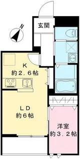 サンライズ【1階】の間取り