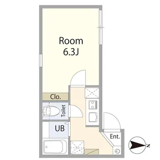 TIGRE UMEJIMA【4階】の間取り