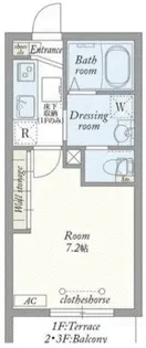 RIS伍番館【1階】の間取り