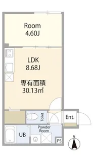 エテルノヴァローレ草加Ⅱ【1階】の間取り
