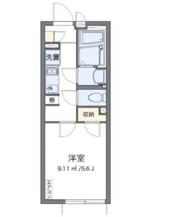 クレイノカサ リリオⅢ【3階】の間取り