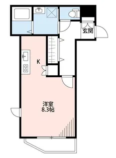ボヌール北谷【3階】の間取り
