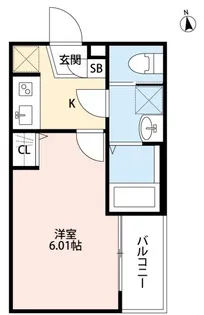 ディアネクスト戸田公園【2階】の間取り