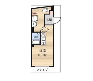 すすむテラス金町【1階】の間取り