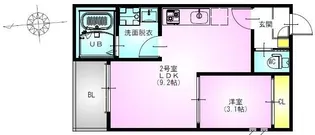 REGALEST La Campanella【1階】の間取り