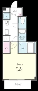 プランドール【1階】の間取り