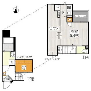 CB日進ラウム【1階】の間取り