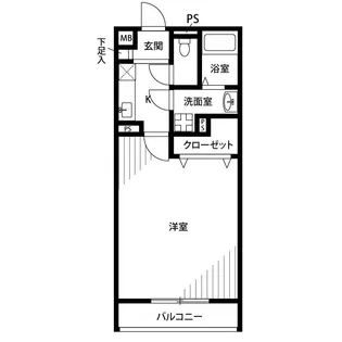 アムール ロワ【2階】の間取り