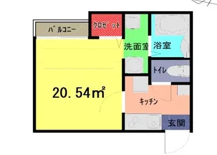 シャルマン指扇【2階】の間取り