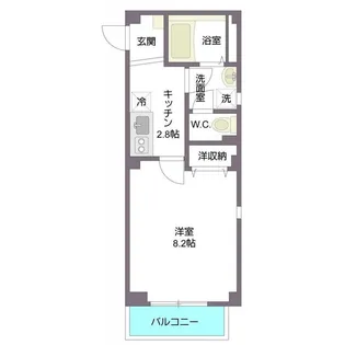 ビューノ N【3階】の間取り