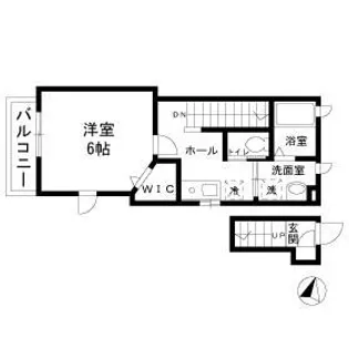 クレール東四つ木【2階】の間取り