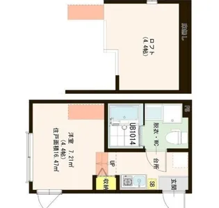 スカイパークテラス【1階】の間取り