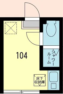 テラス針ヶ谷【1階】の間取り