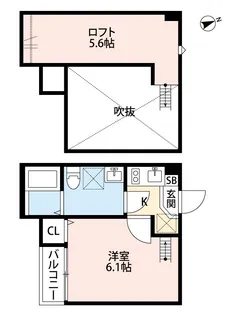 LUCE【2階】の間取り