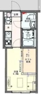 KEIAI RESIDENCE 北戸田【2階】の間取り