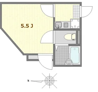 COZY鎌倉【3階】の間取り